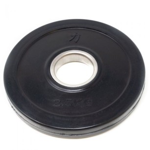 Rubber Coated Plates - Black