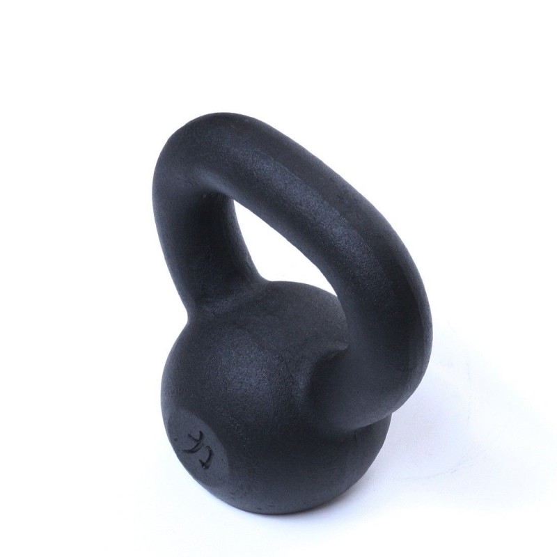 Black Powder Coated Kettlebells