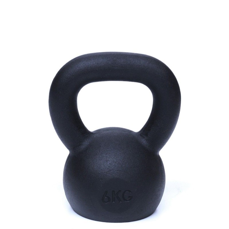 Black Powder Coated Kettlebells