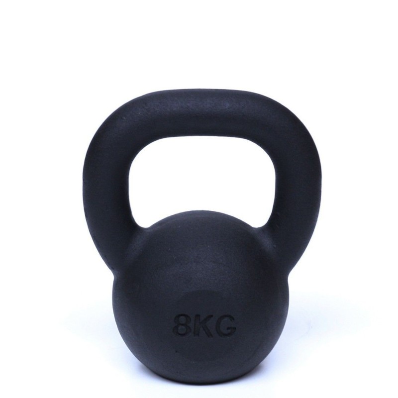 Black Powder Coated Kettlebells