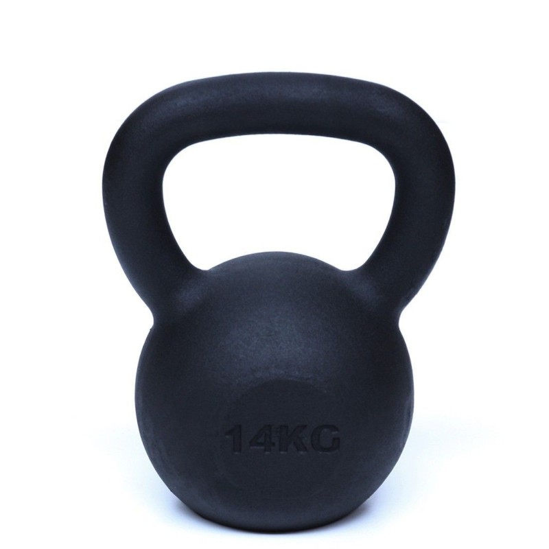 Black Powder Coated Kettlebells