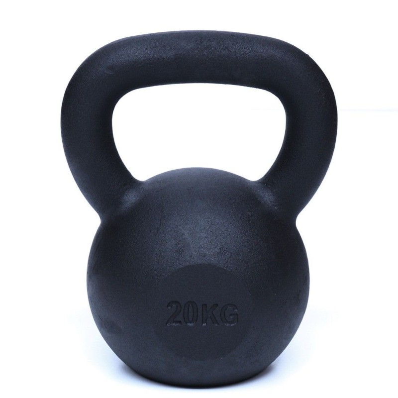 Black Powder Coated Kettlebells