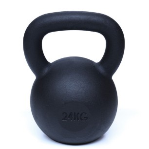 Black Powder Coated Kettlebells