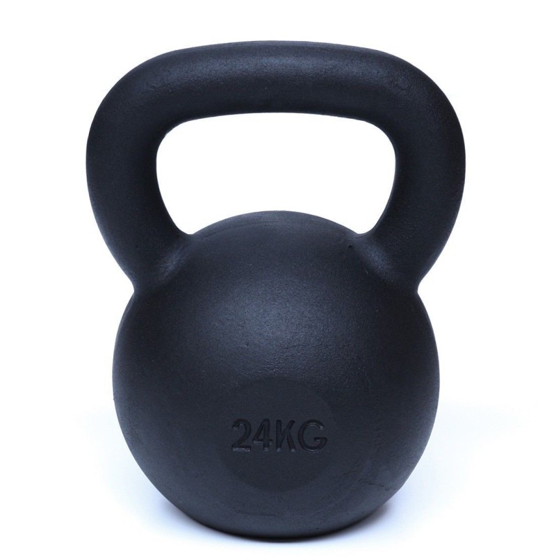 Black Powder Coated Kettlebells