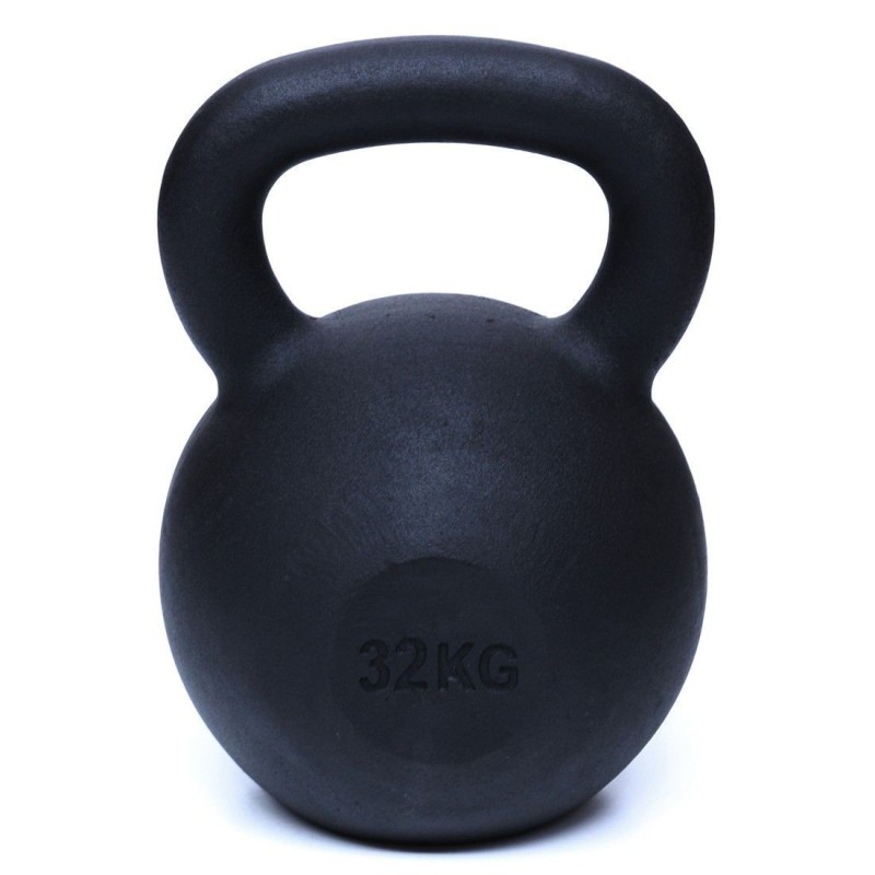 Black Powder Coated Kettlebells