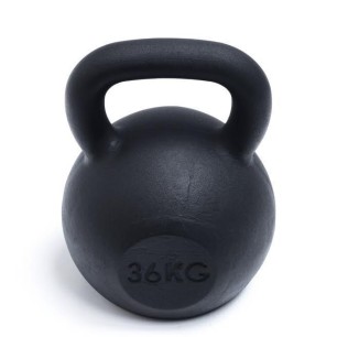 Black Powder Coated Kettlebells