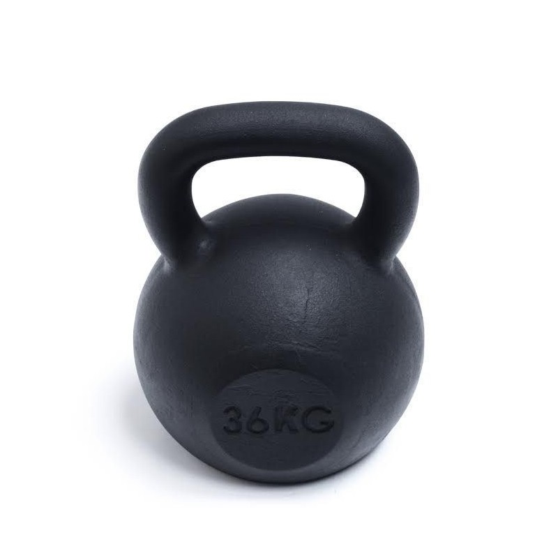 Black Powder Coated Kettlebells