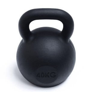 Black Powder Coated Kettlebells