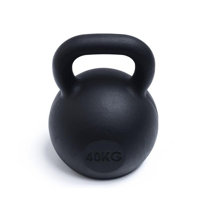 Black Powder Coated Kettlebells