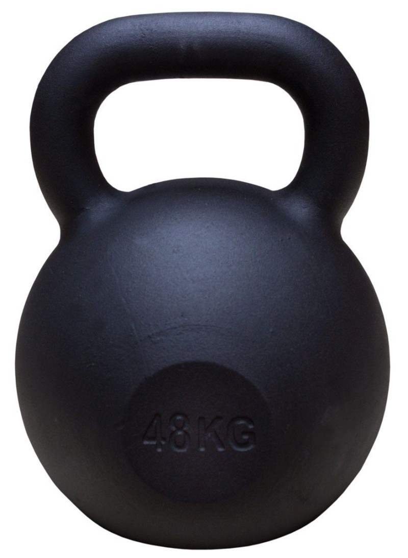 Black Powder Coated Kettlebells