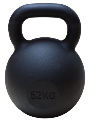 Black Powder Coated Kettlebells