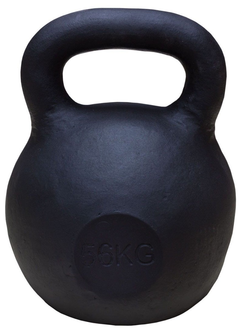 Black Powder Coated Kettlebells