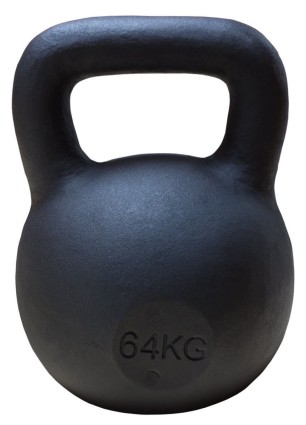 Black Powder Coated Kettlebells