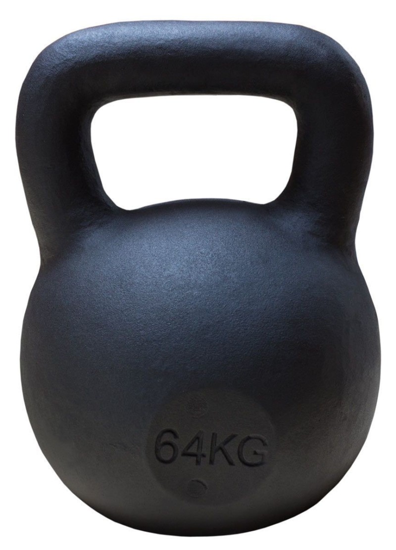 Black Powder Coated Kettlebells