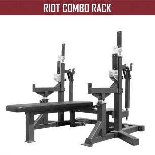 COMPETITION SQUAT/BENCH RACK RIOT COMBO