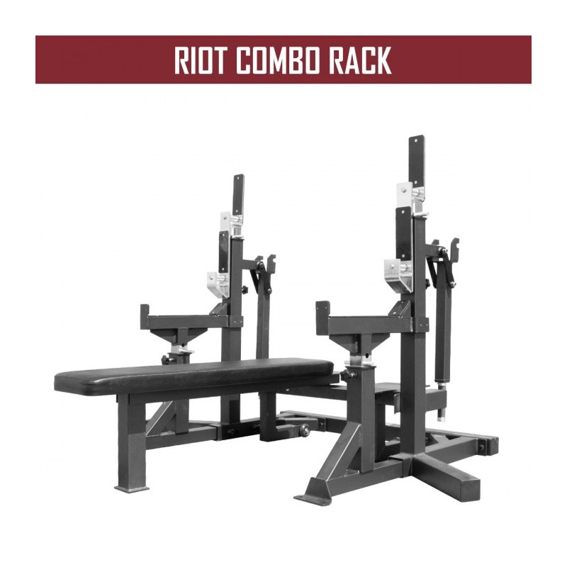 COMPETITION SQUAT/BENCH RACK RIOT COMBO