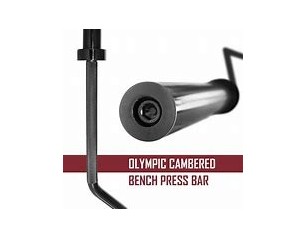 Olympic bench press bar clearance