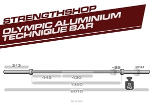 OLYMPIC ALUMINIUM TECHNIQUE BAR