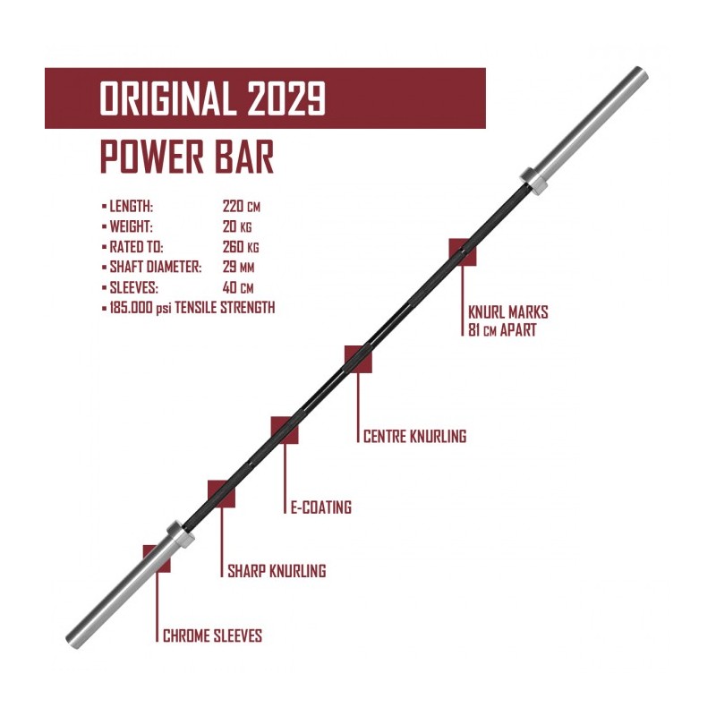 POWERLIFTING TRAINING BAR