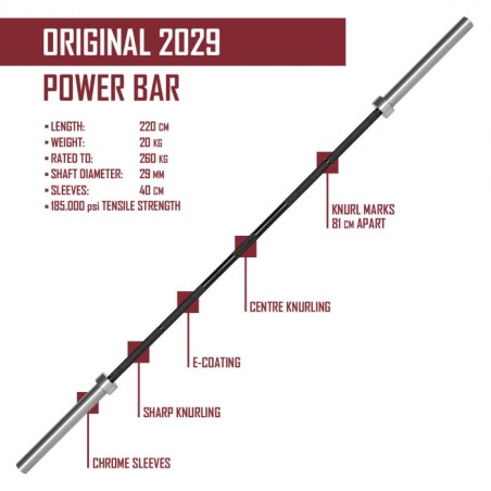 POWERLIFTING TRAINING BAR